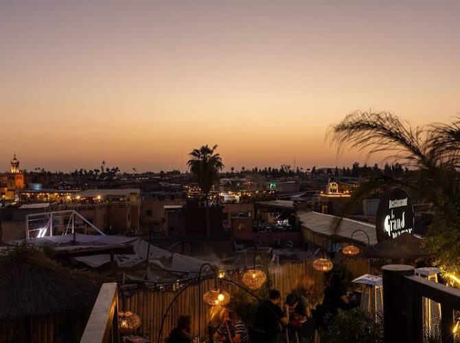 Restaurant Le Grand Bazar Marrakech à Marrakech, Maroc