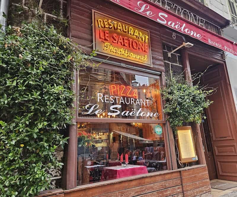 Restaurant Le Saëtone à Nice, France