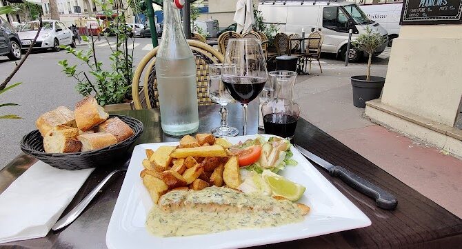 Restaurant l’Eden. à Saint-Ouen-sur-Seine, France