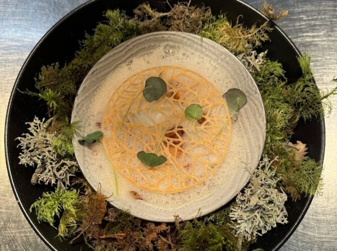 Restaurant L’Opale à Lens, Suisse