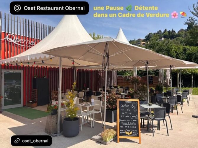Restaurant O’set (« Oset » sur les Réseaux) à Obernai, France