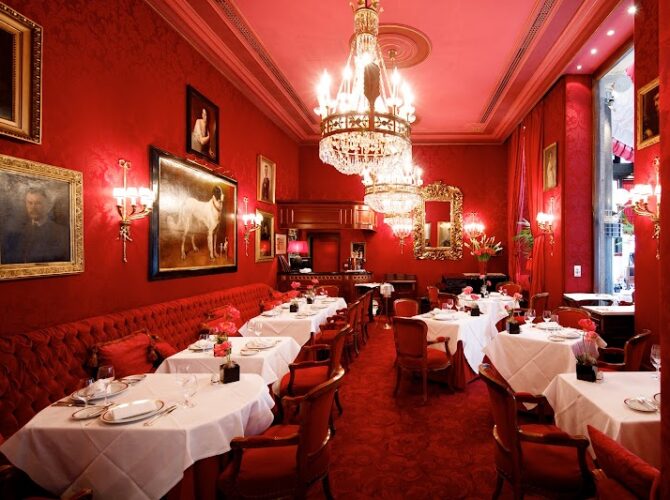 Restaurant Rote Bar à Wien (Vienne), Autriche