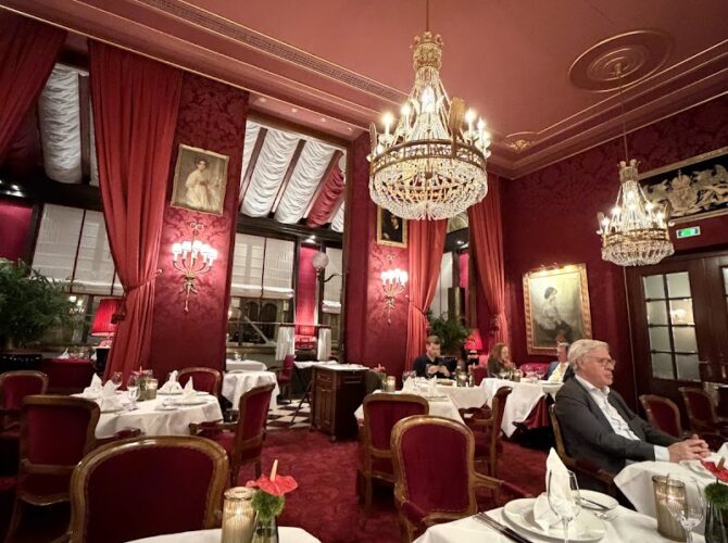 Restaurant Rote Bar à Wien (Vienne), Autriche