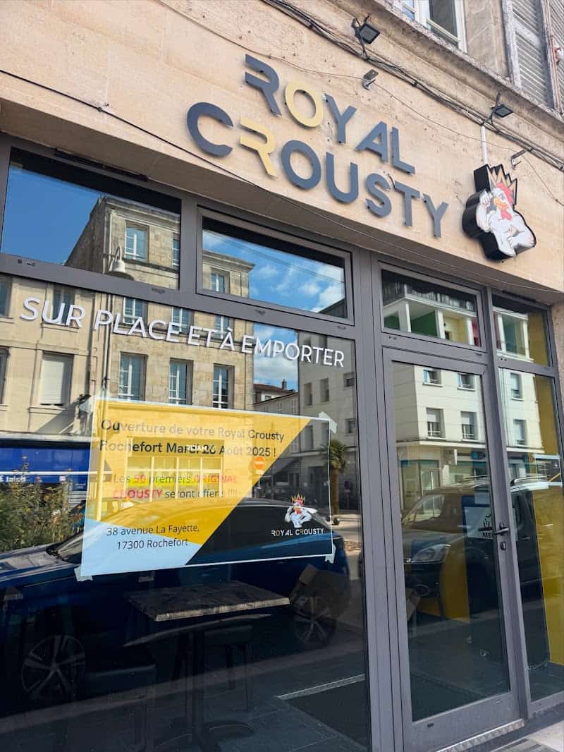 Restaurant royal crousty rochefort à Rochefort, France