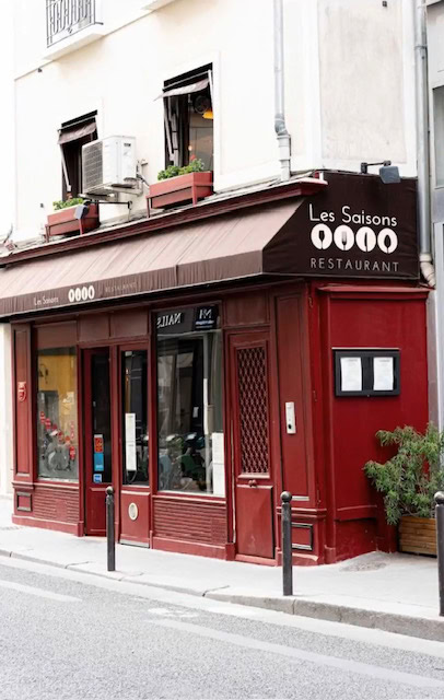 Restaurant Saisons à Paris, France