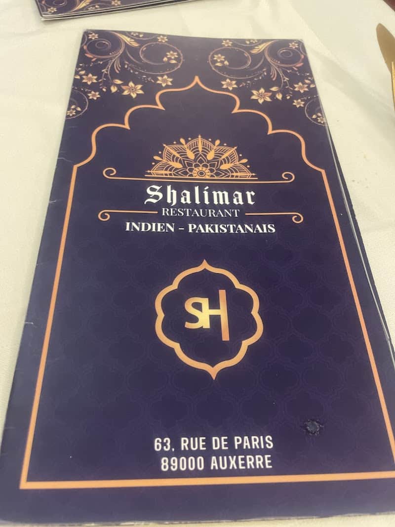 Restaurant Shalimar Auxerre à Auxerre, France