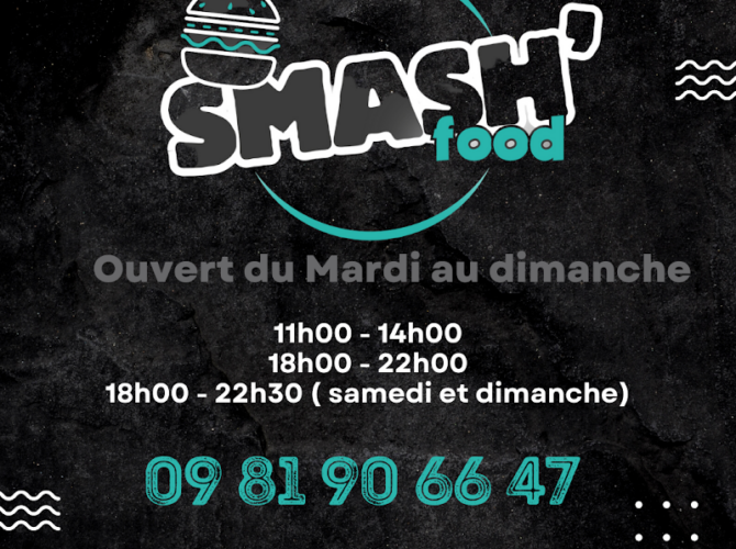 Restaurant SMASH FOOD Savenay à Savenay, France
