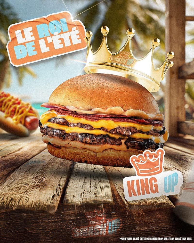 Restaurant SMASH’UP GENNEVILLIERS 🍔👑 à Gennevilliers, France