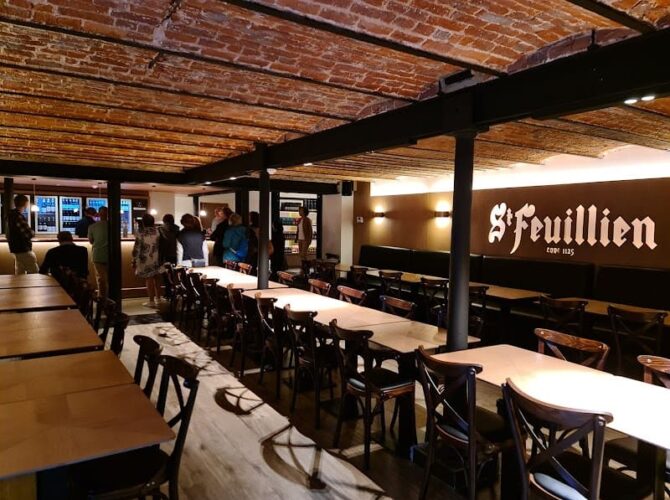 Restaurant St-Feuillien à Le Rœulx, Belgique