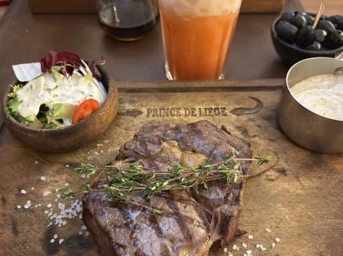 Restaurant Steak House Prins Van Luik à Anderlecht, Belgique