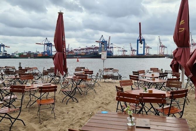 Restaurant Strandperle à Hamburg (Hambourg), Allemagne