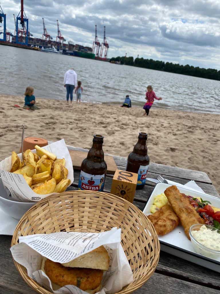 Restaurant Strandperle à Hamburg (Hambourg), Allemagne