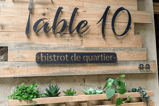 Restaurant Table 10 à Valence, France