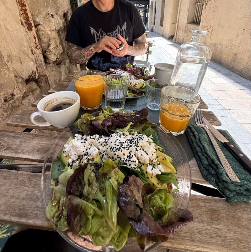 Restaurant Tartine et sac à dos à Montpellier, France