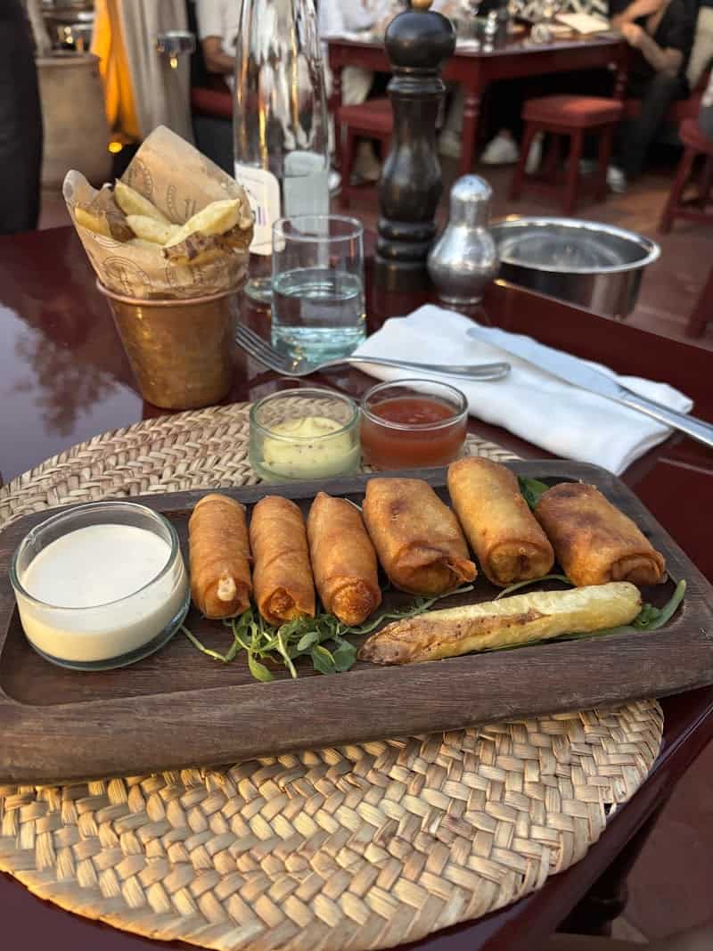 Restaurant Terrasse des épices à Marrakech, Maroc