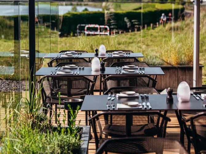 Restaurant The View à Mechelen (Malines), Belgique