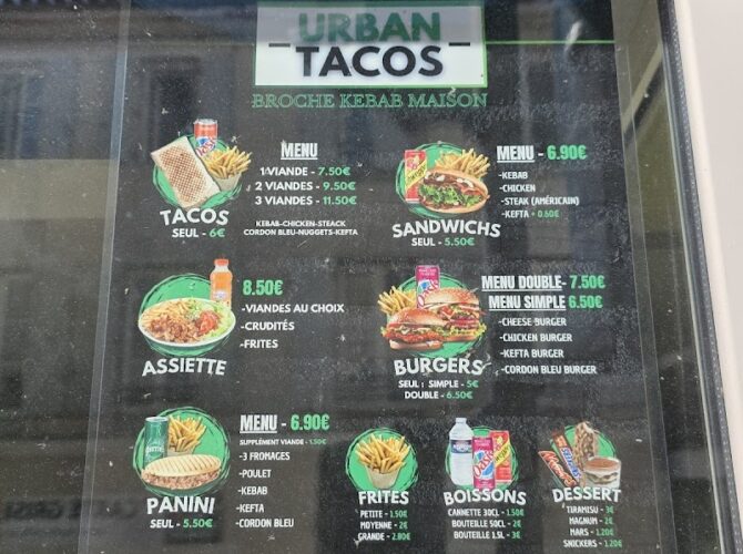 Restaurant Urban Tacos Restauration Rapide à Villeneuve-sur-lot, France