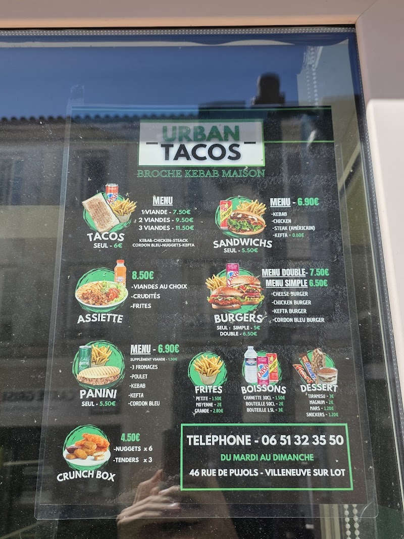 Restaurant Urban Tacos Restauration Rapide à Villeneuve-sur-lot, France