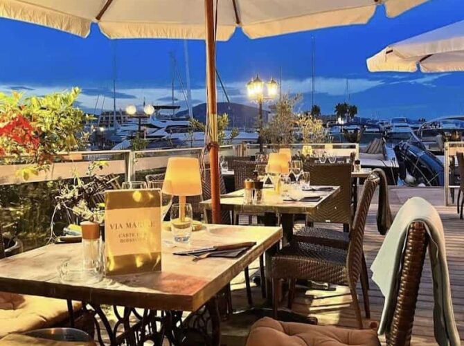 Restaurant VIA MARINE à Cogolin, France