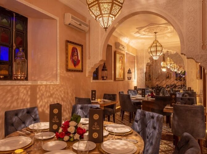 Restaurant Votre Table à Marrakech, Maroc