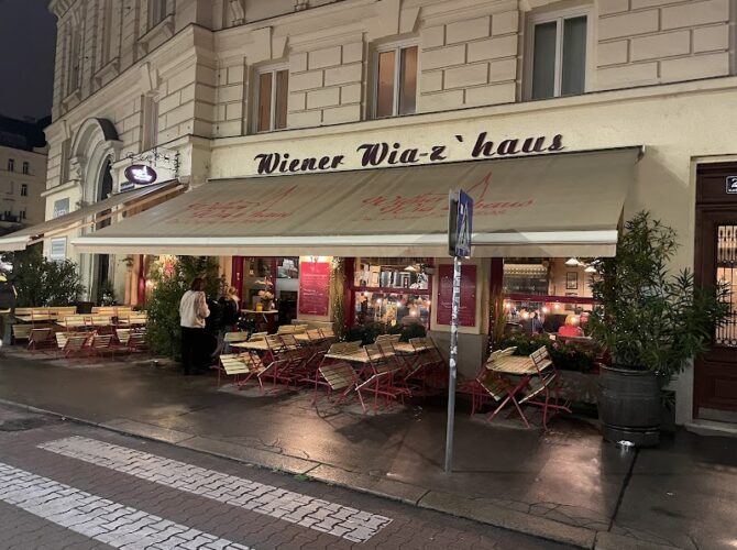 Restaurant Wiener Wiazhaus à Wien (Vienne), Autriche