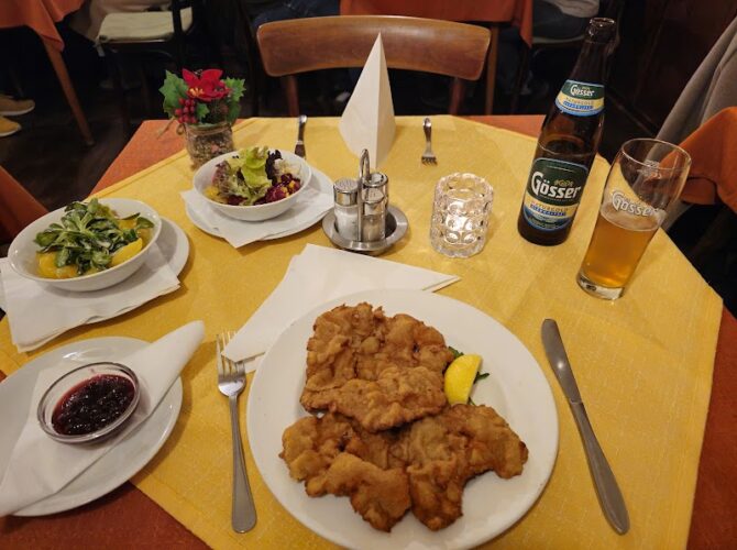 Restaurant Zum alten Fassl à Wien (Vienne), Autriche