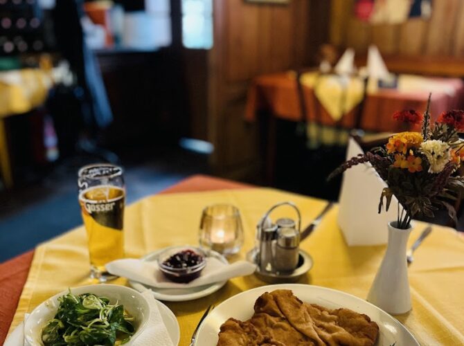 Restaurant Zum alten Fassl à Wien (Vienne), Autriche