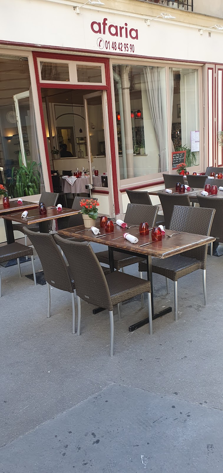 Restaurant Afaria à Paris, France