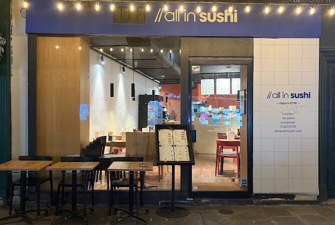 All In Sushi – Meilleur Sushi à Paris | Fraîcheur & Qualité près de la Place des Vosges et restaurant Rue de Turenne à Paris, France