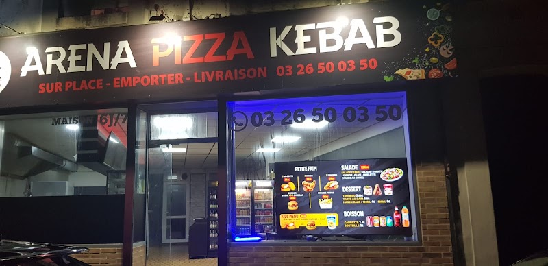 Restaurant Arena Pizza Kebab [APK] à Reims, France