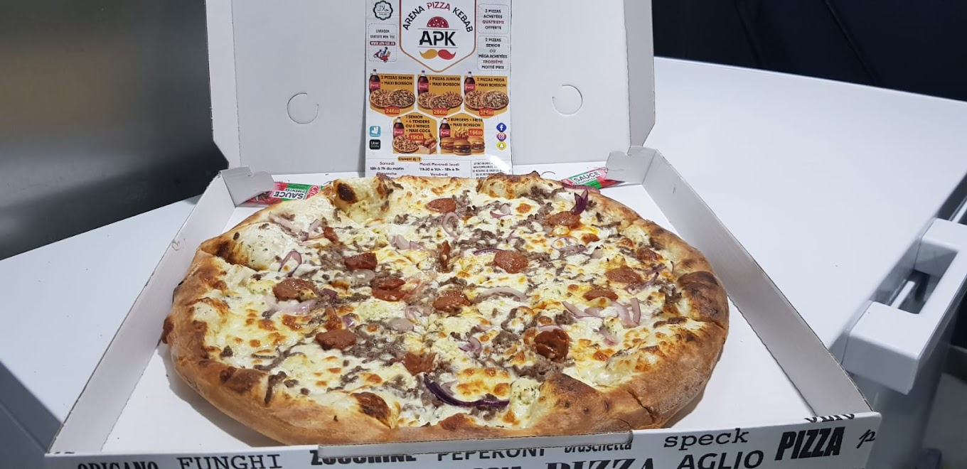 Restaurant Arena Pizza Kebab [APK] à Reims, France
