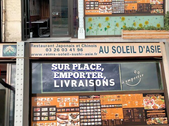 Restaurant Au Soleil d’Asie à Reims, France