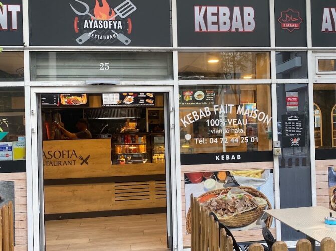 AyaSofya Kebab Restaurant à Villeurbanne, France