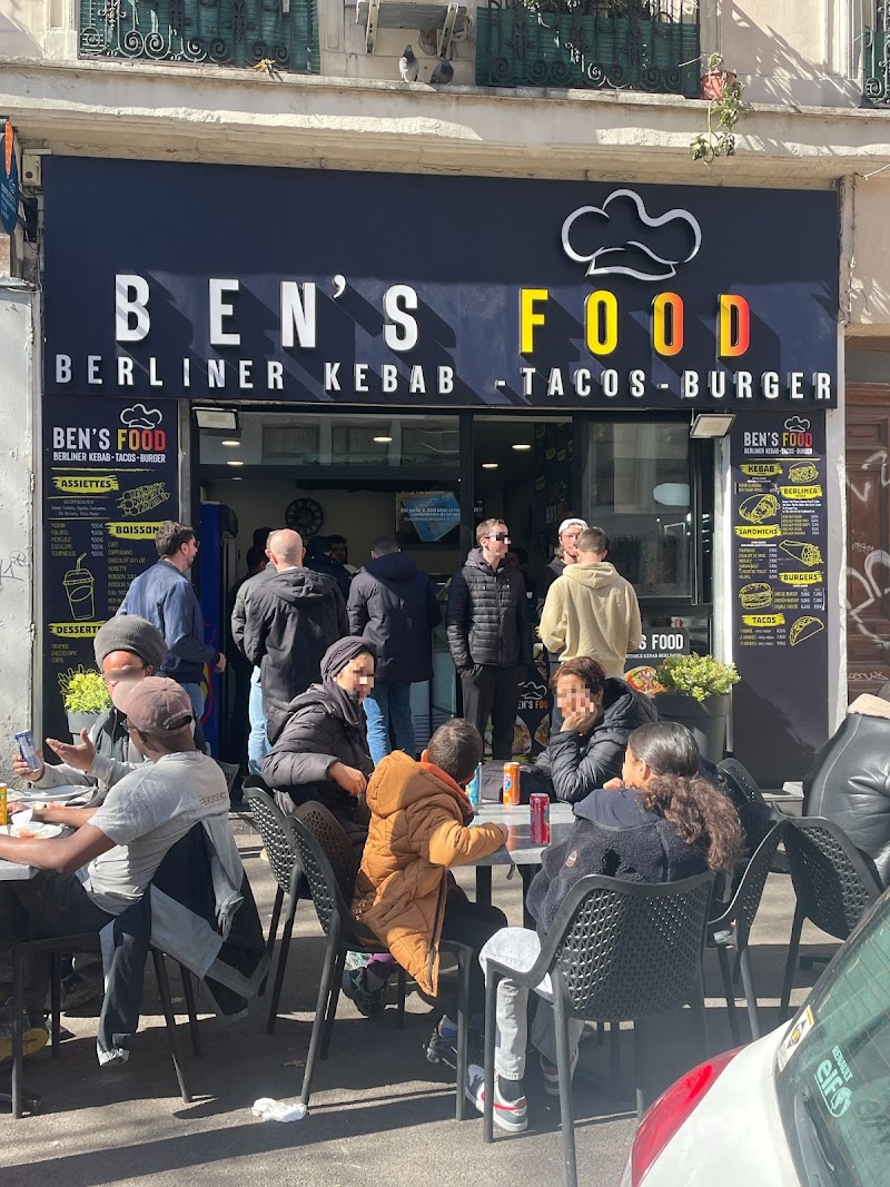 Restaurant ben’s food – Berliner kebab à Marseille, France
