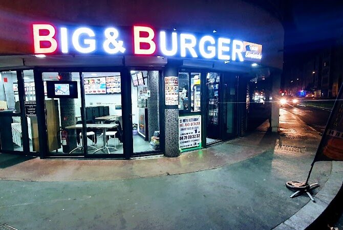 Restaurant Big & Burger à Lyon, France