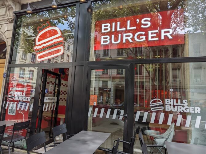 Restaurant Bill’s Burger Lyon 6 à Lyon, France