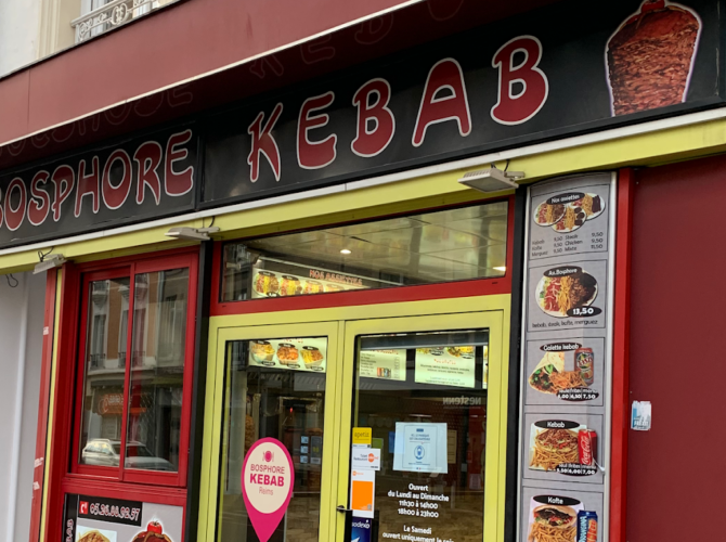 Restaurant Bosphore Kebab REİMS à Reims, France