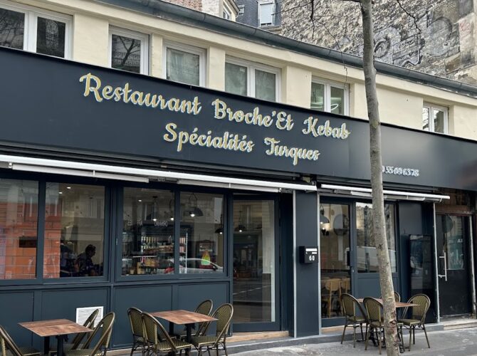 Restaurant Broche’ET Kebab à Paris, France