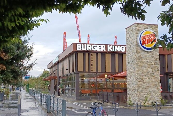 Restaurant Burger King à Villejuif, France