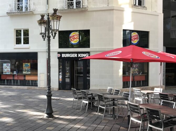 Restaurant Burger King à Tours, France