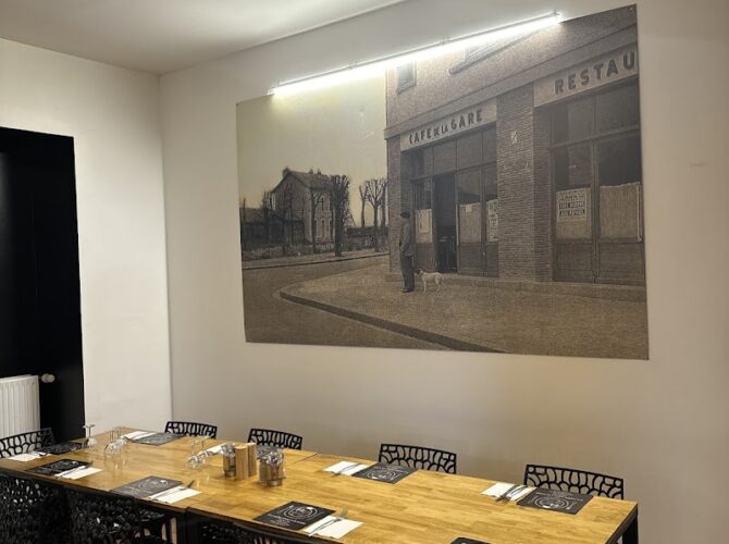 Restaurant Cafe de la Gare à Saint-Denis-de-l'Hôtel, France