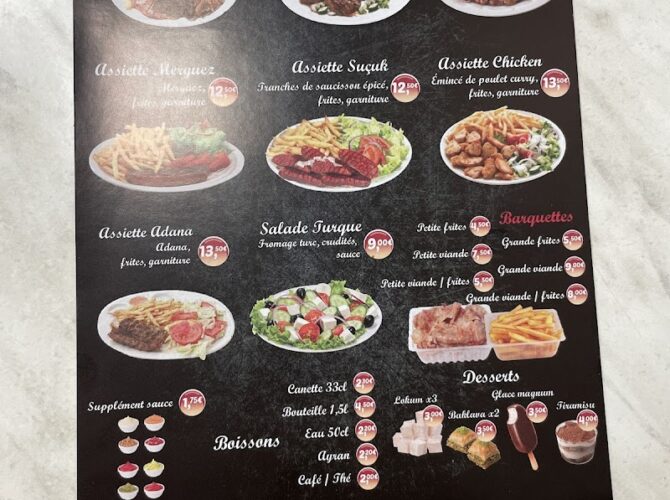 Restaurant Cernay doner kebab à Reims, France