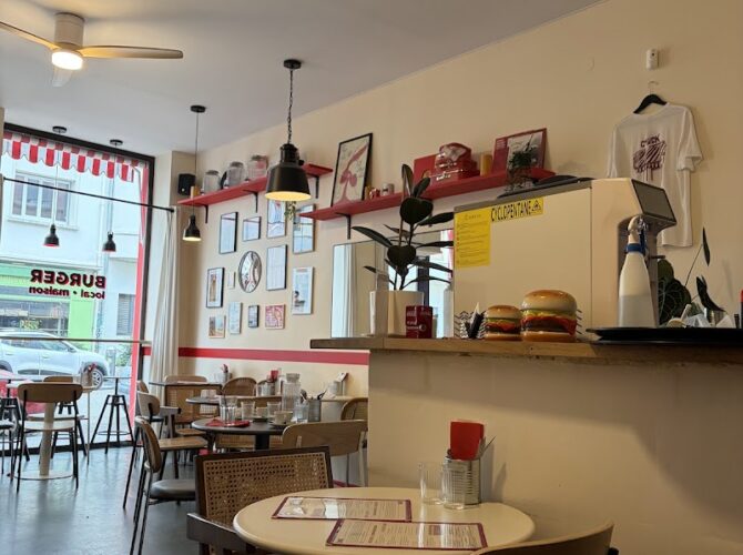 Restaurant Chuck Burger Lyon à Lyon, France
