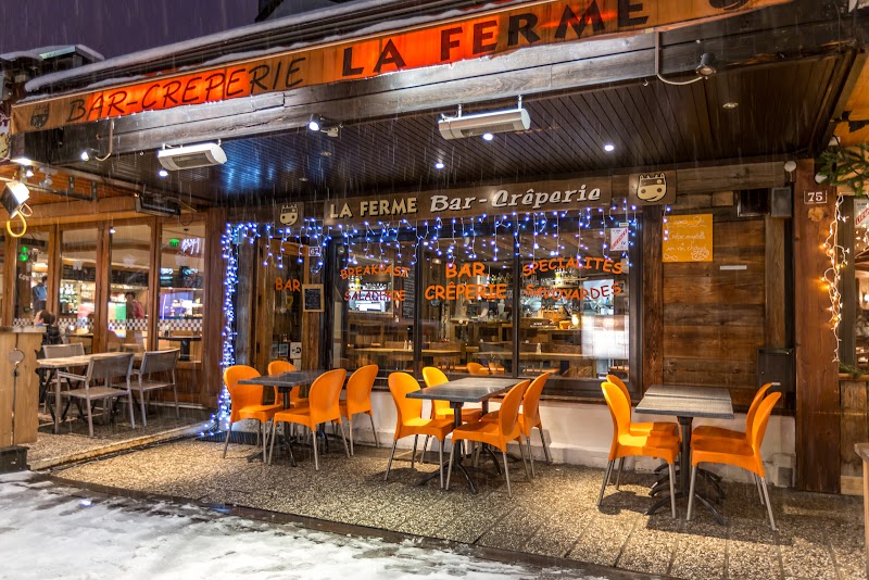 Crêperie, restaurant la Ferme à Chamonix-Mont-Blanc, France
