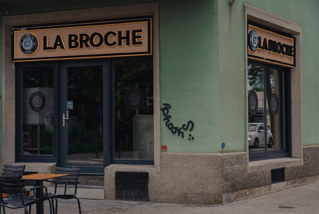 Restaurant Das Brosche’s ( la broche ) à Strasbourg, France