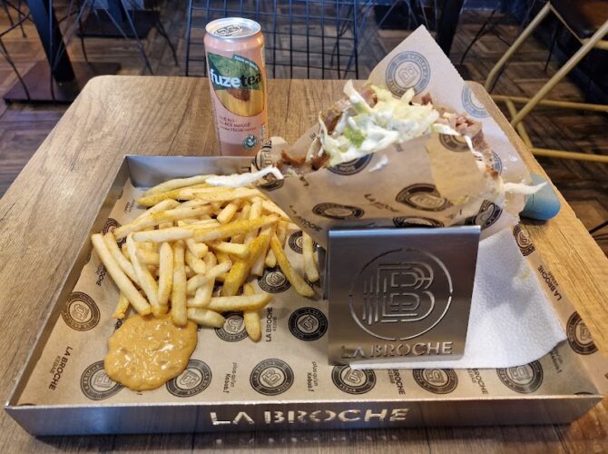 Restaurant Das Brosche’s ( la broche ) à Strasbourg, France