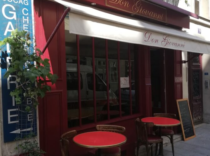 Restaurant Don Giovanni à Paris, France