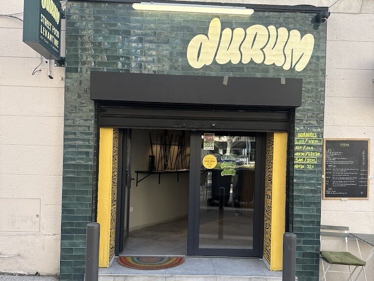 Restaurant Durum Street Food Levantine à Marseille, France