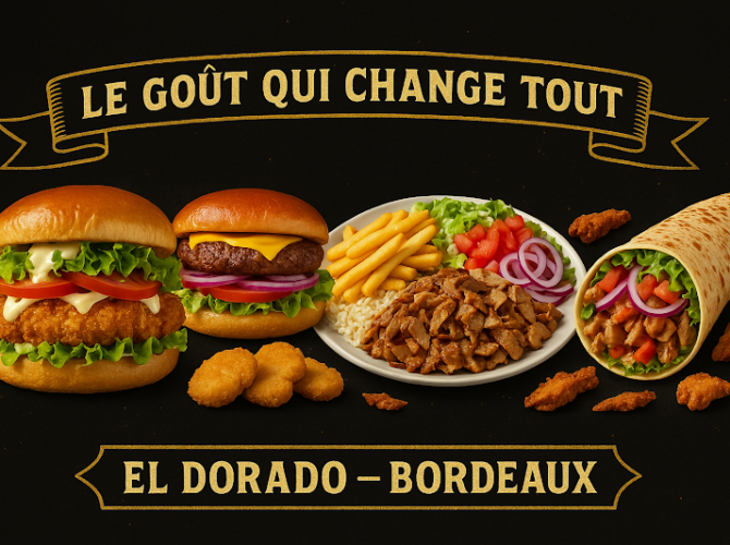 Restaurant El Dorado – Fraîche Tacos & Burgers à Bordeaux, France