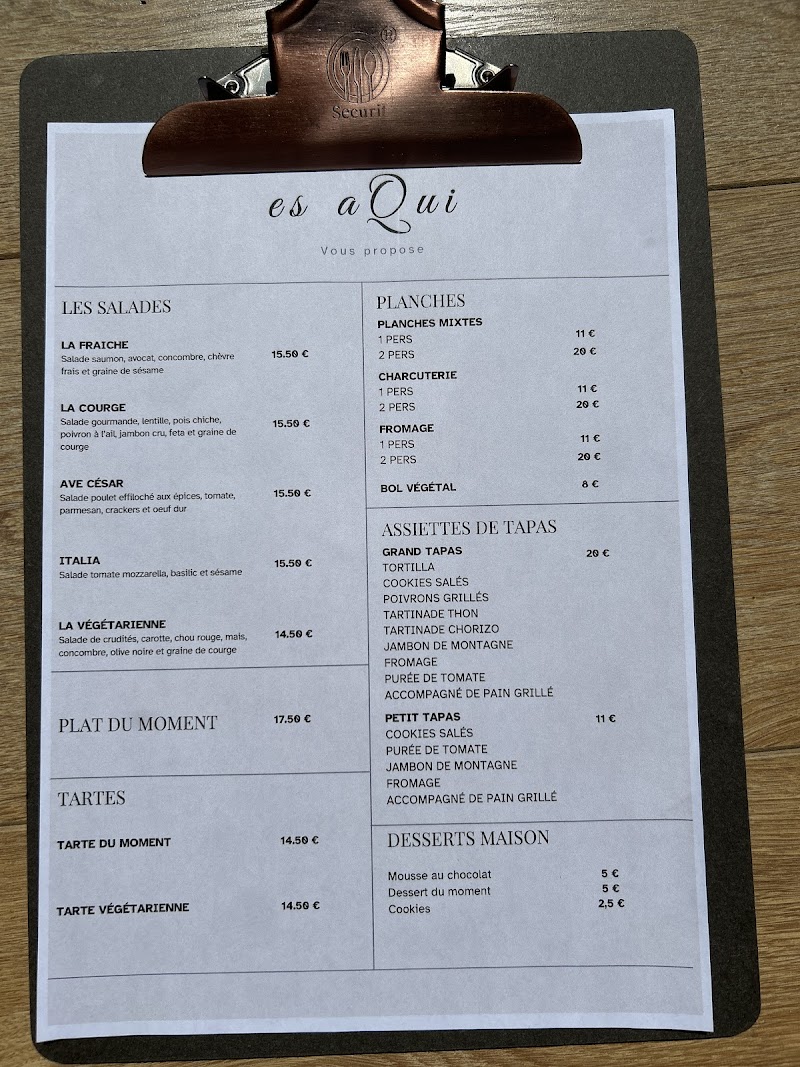 Restaurant es aQui à Pézenas, France